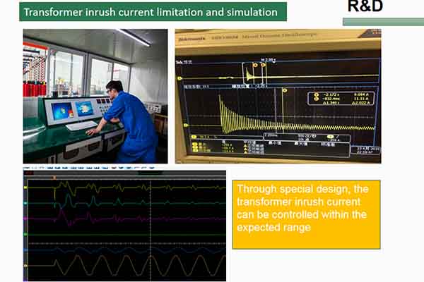 What is the transformer excitation inrush current?
