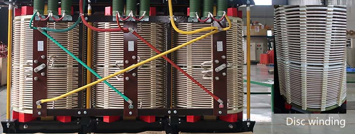 disc winding transformer