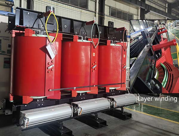 layer winding transformer