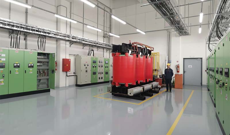 distribution room of university
