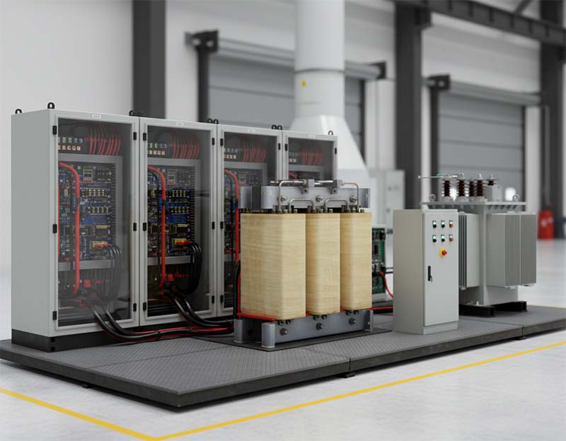 line choke for wind power plant