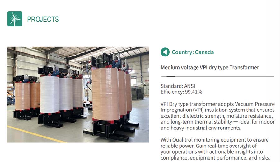 4000kVA dry type transformer